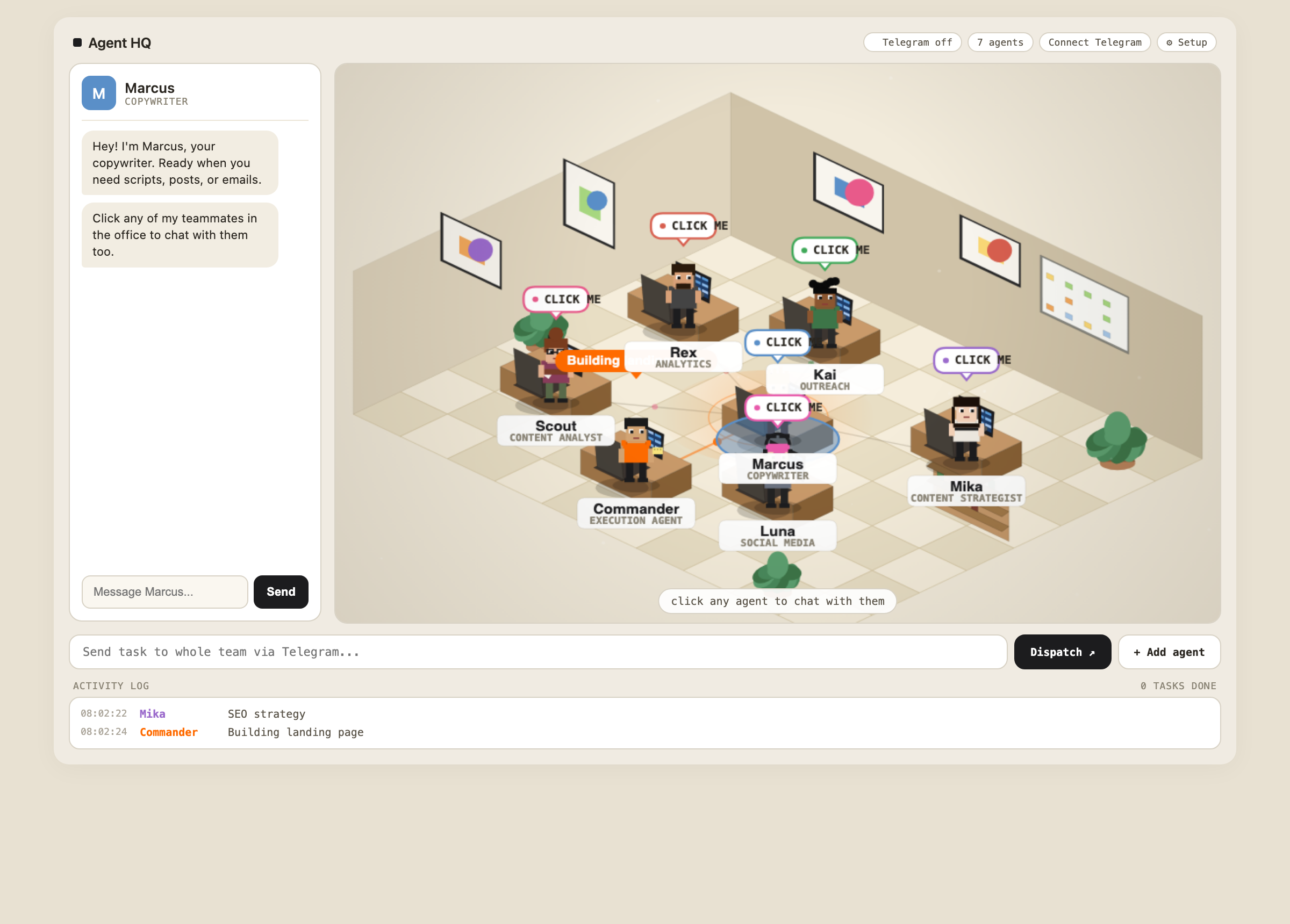 Agent HQ — Your Own AI Workforce preview