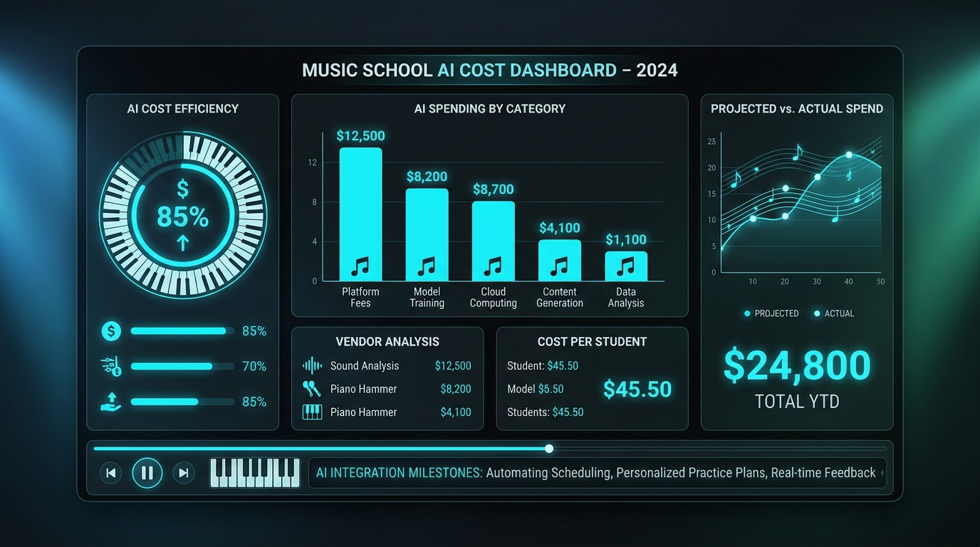 AI Cost for Music School Business: Real Numbers, Real ROI (2026 Guide)