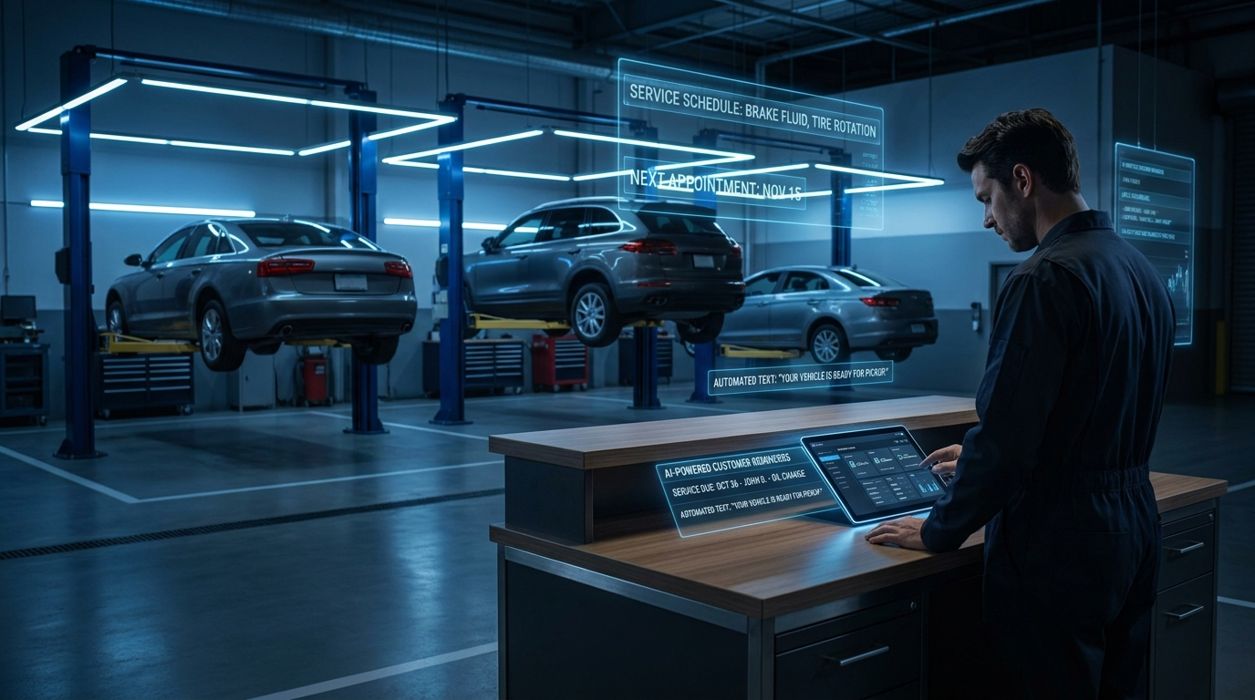 AI Service Reminder System for Auto Repair Shops: Bring Back Customers Before They Go to a Competitor (2026 Guide)