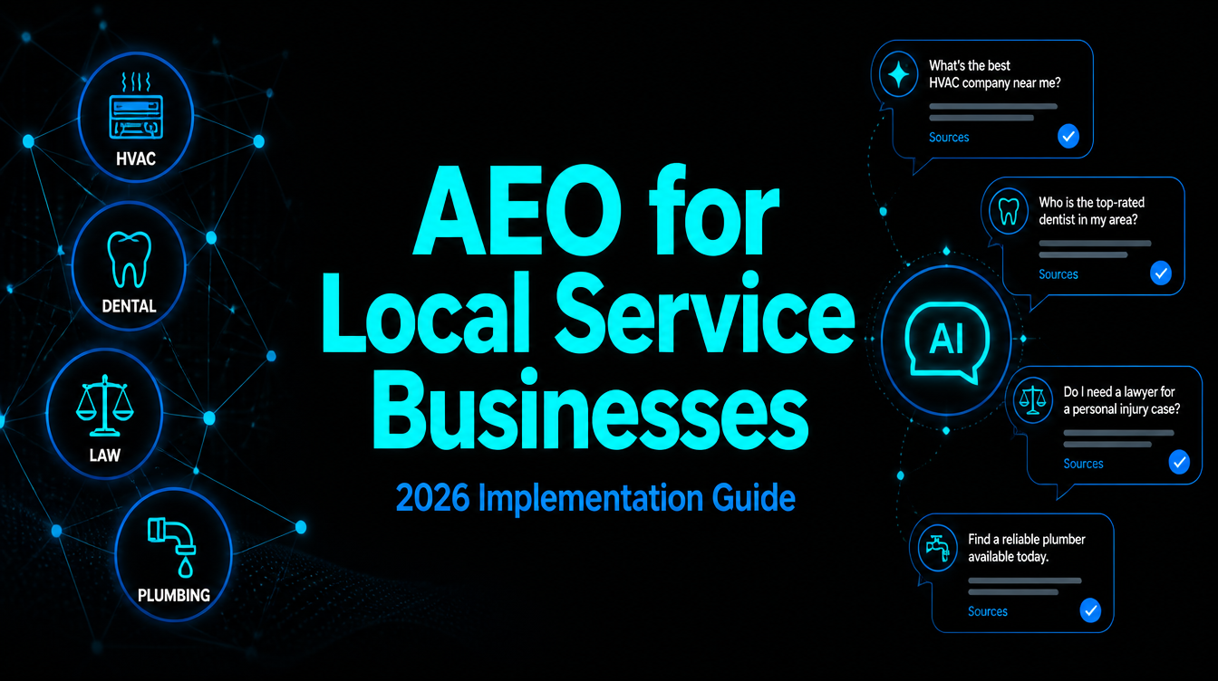Answer Engine Optimization for Local Service Businesses: The 2026 Implementation Guide