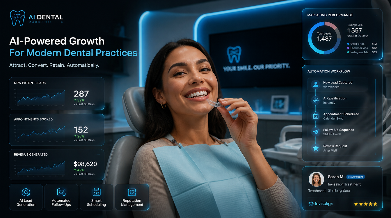 Invisalign Provider AI Marketing Automation: Fill Your Schedule with Qualified Cases (2026)