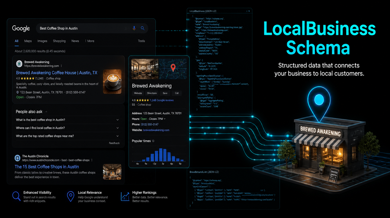 LocalBusiness Schema Setup for Local SEO: Step-by-Step Guide for Service Businesses