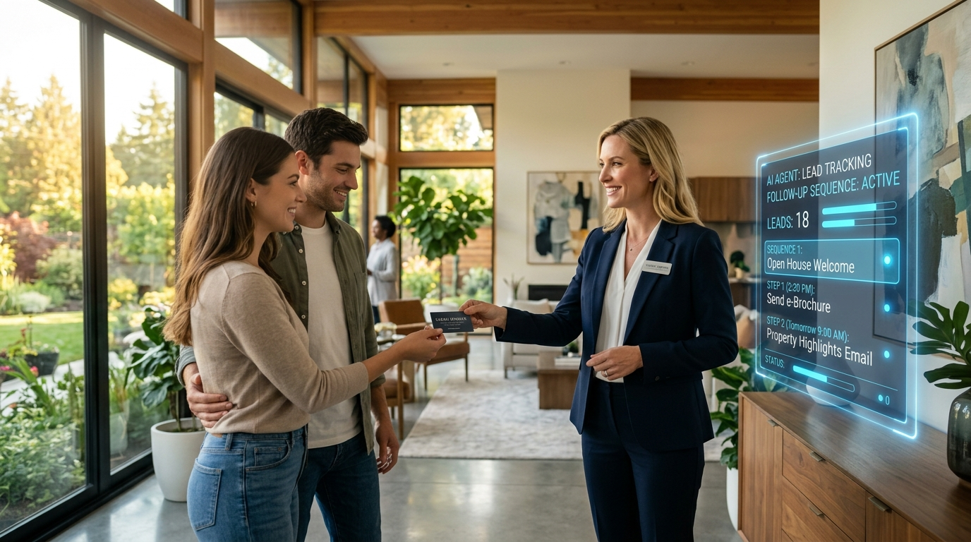 Open House Follow-Up Automation for Realtors: Convert Visitors Into Clients With AI